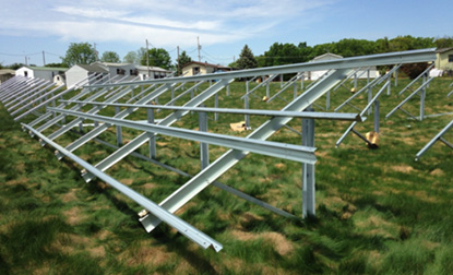 سازه های پنل خورشیدی